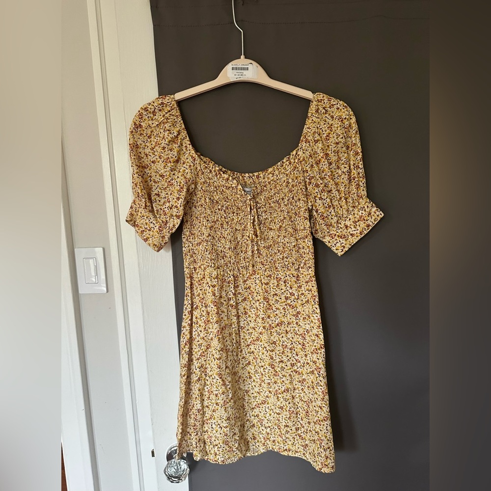 Faithfull the brand yellow dress